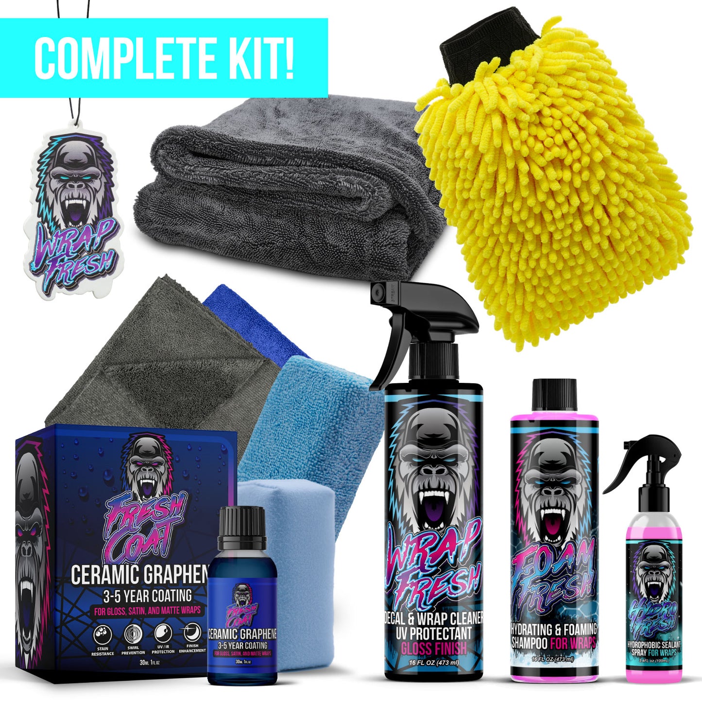 Complete Wrap Care Kit - Full Bundle