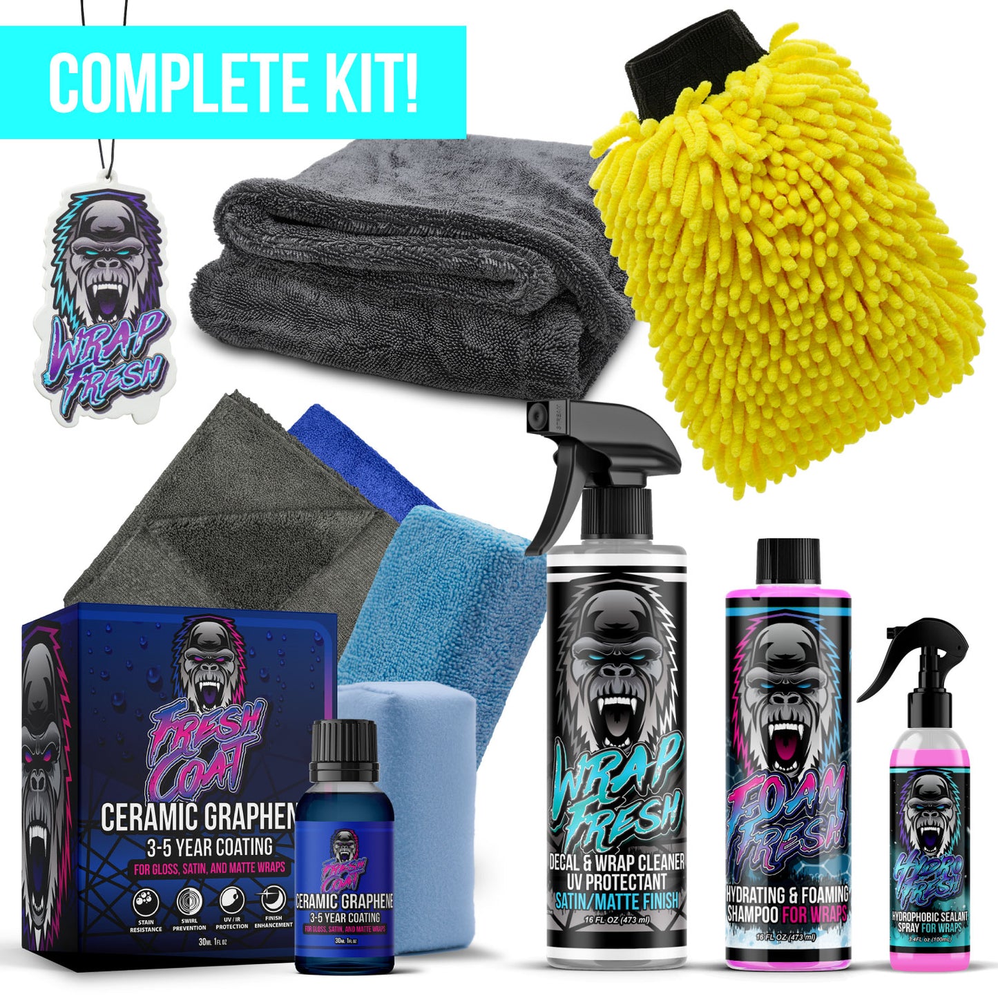 Complete Wrap Care Kit - Full Bundle