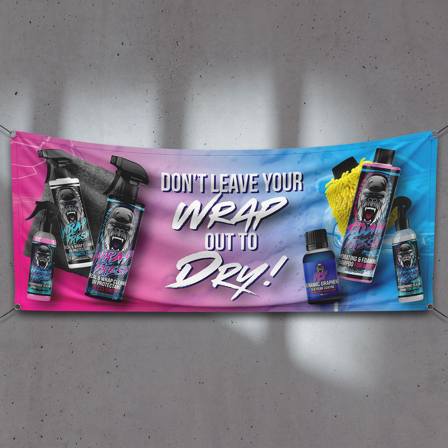 Wrap Fresh Advertising Banner Style 1 - WS
