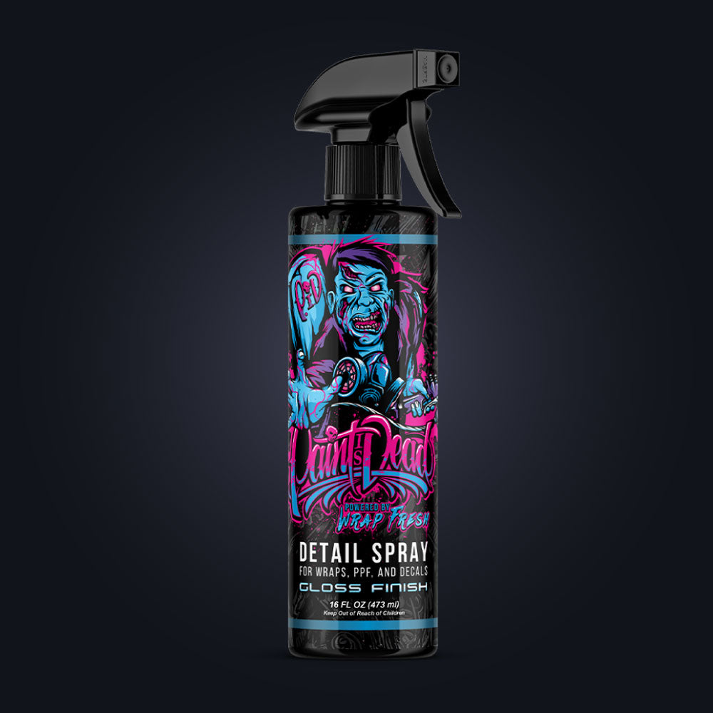 Paint Is Dead Official Detail Spray by Wrap Fresh - Gloss - UV Protection and Cleaner and Maintenance Spray