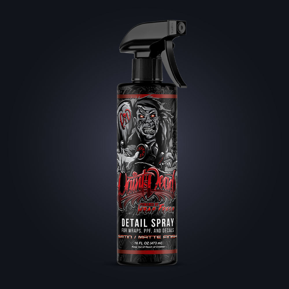 Paint Is Dead Official Detail Spray by Wrap Fresh - Satin / Matte - UV Protection and Cleaner and Maintenance Spray