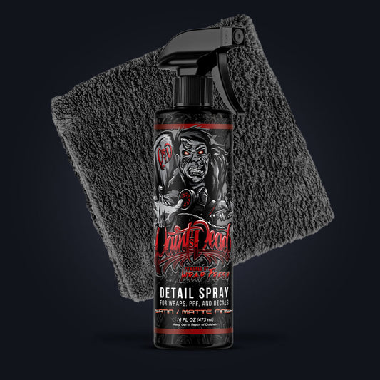 Paint Is Dead Official Detail Spray by Wrap Fresh - Satin / Matte - UV Protection and Cleaner and Maintenance Spray