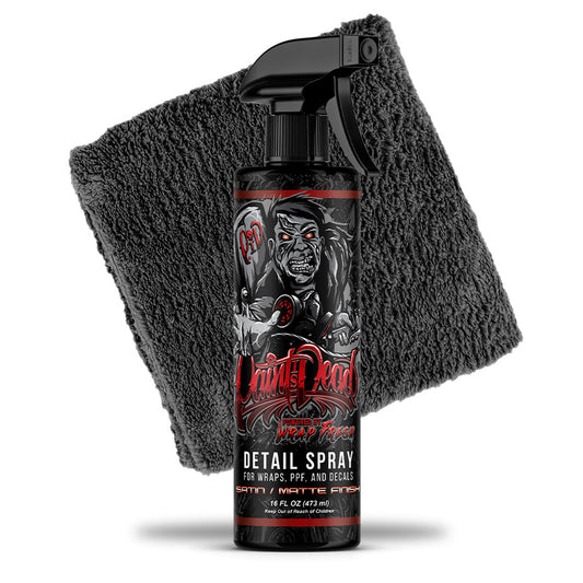 Paint Is Dead Official Detail Spray by Wrap Fresh - Satin / Matte - UV Protection and Cleaner and Maintenance Spray