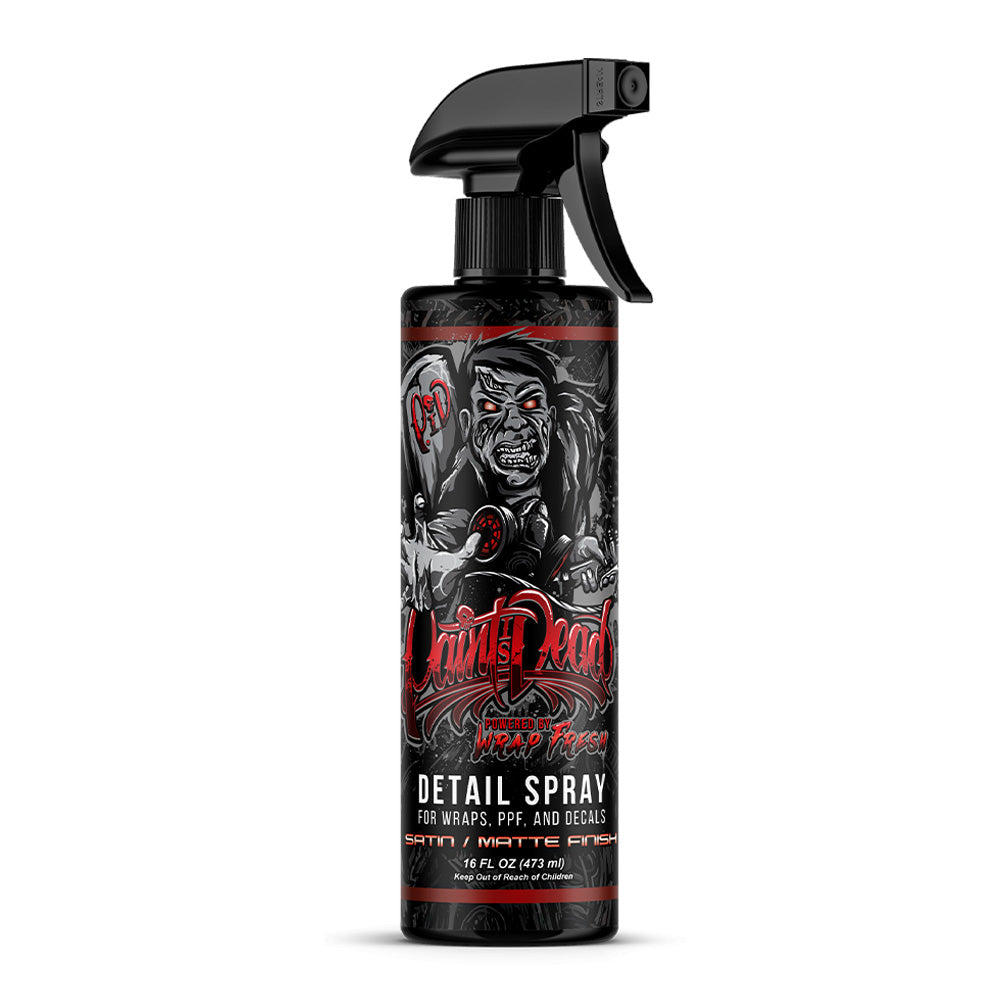 Paint Is Dead Official Detail Spray by Wrap Fresh - Satin / Matte - UV Protection and Cleaner and Maintenance Spray