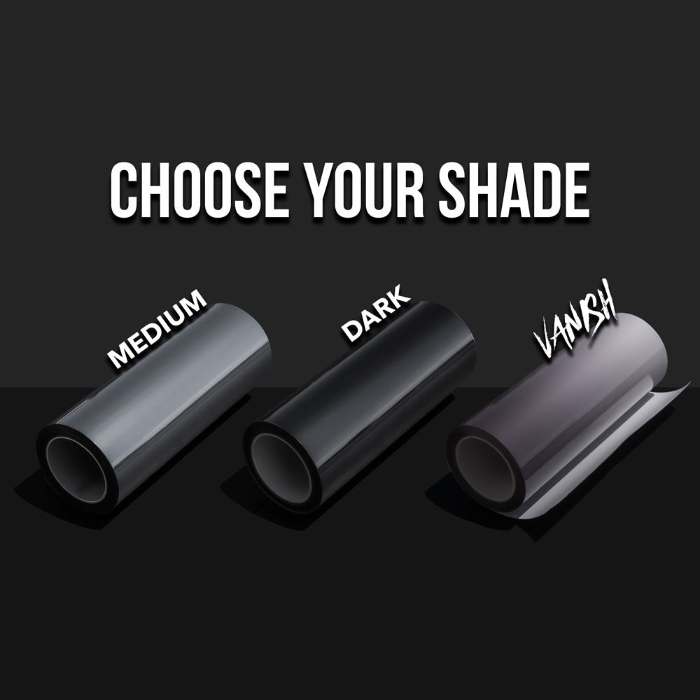 Headlight Tint - TPU Tinted Film for Headlights and Taillights PPF | Smoked and Vanish