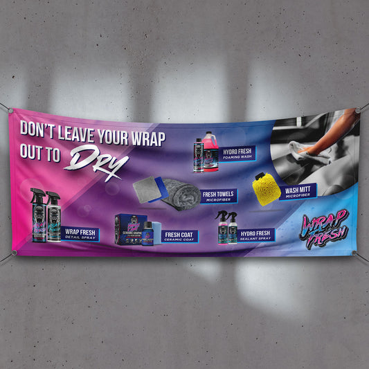 Wrap Fresh Advertising Banner Style 2 - WS